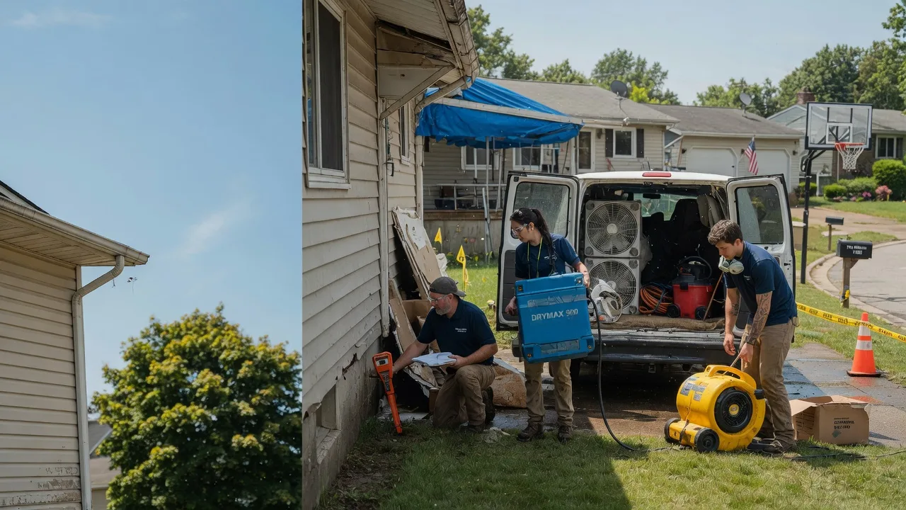 Ceiling Leak Cleanup in Clifton, IL near me