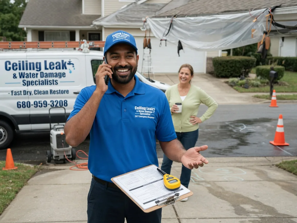 Ceiling Leak Cleanup Clifton, IL FAQs